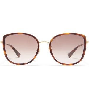 Gucci 56mm cat eye sunglasses